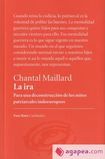 La ira: Para una deconstrucci&oacute;n de los mitos patriarcales indoeuropeos