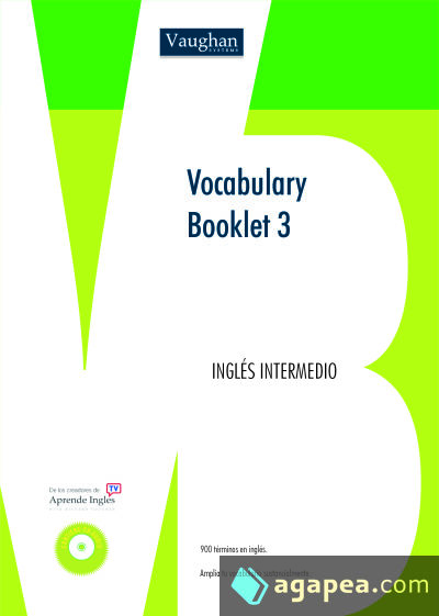 Vocabulary Booklet 3