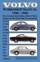 Portada de Volvo 1944-1968 Workshop Manual Pv444, Pv544 (P110), P1800, Pv445, P122 (P120 & Amazon), P210, P130, P220, 144, 142 & 145