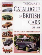 Portada de Complete Catalogue of British Cars, 1895-1975
