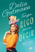 Portada de Tengo algo para decir (Ebook)