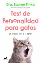 Portada de Test de personalidad para gatos (Ebook)