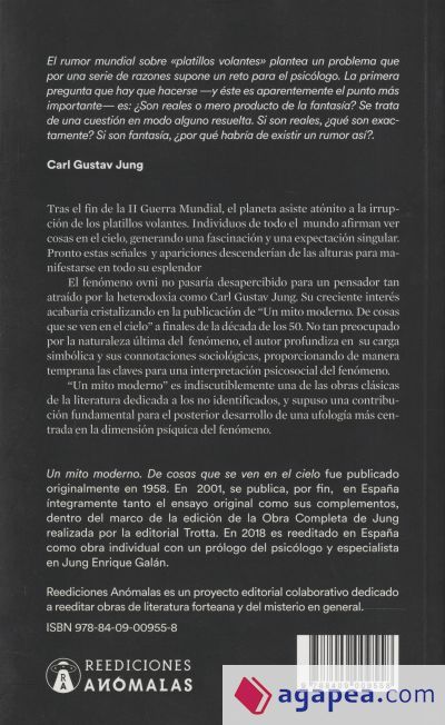 Un mito moderno: De cosas que se ven el el cielo Un mito moderno: De cosas que se ven el el cielo