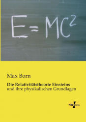 Portada de Die Relativitätstheorie Einsteins