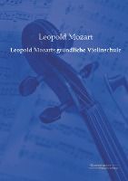 Portada de Leopold Mozarts gründliche Violinschule