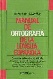 Portada de Manual de ortografía de la lengua española