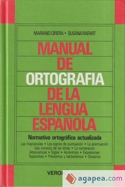 Manual de ortografía de la lengua española