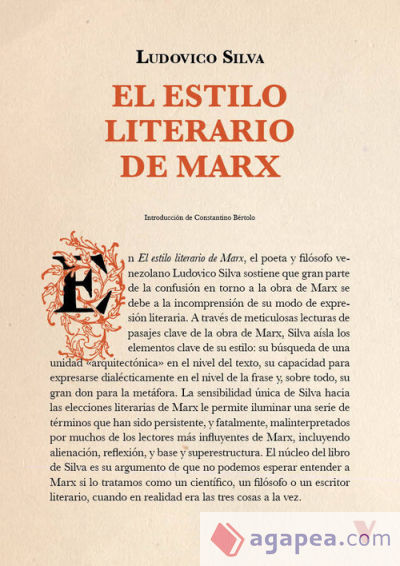 El Estilo Literario De Marx