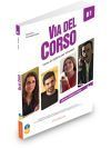Via del Corso B1 Libro dell studente+esercizi+2CDAudio+DVD