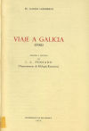 Viaje a Galicia (1745). Fray Martín Sarmiento