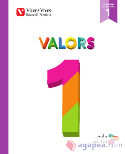 Valors 1 primaria. Aula activa. Valencia