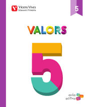 Portada de Valors 5 Primaria. Aula activa