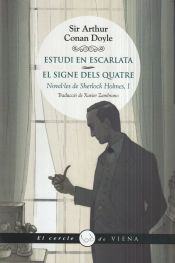 Portada de Estudi en escarlata i El signe dels quatre