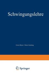 Portada de Schwingungslehre