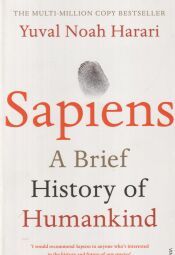 Portada de Sapiens:A Brief History of Humankind