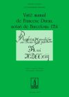 Vintè manual de Francesc Duran, notari de Barcelona 1714