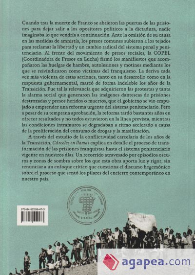 Cárceles en llamas. El movimiento de presos sociales en la Transición