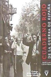 Portada de Cuaderno rojo de la guerra de España