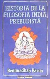 Portada de Historia de la filosofía india prebudista