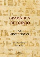 Portada de Gram&aacute;tica de Egipcio por Adolf Erman (Ebook)