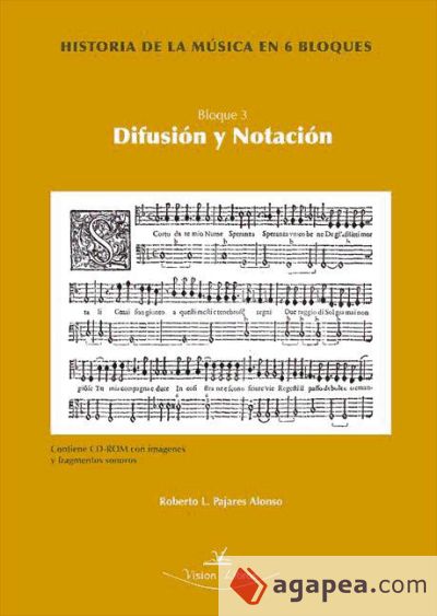 Historia de la música en 6 bloques. Bloque 3. Difusión y notación. Contiene CD (Ebook)