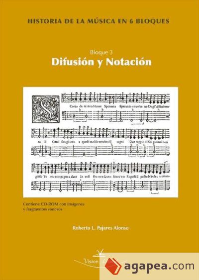 Historia de la música en 6 bloques : bloque 3 : difusión y notación