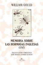 Portada de Memoria sobre las hormigas inglesas (1747) (Ebook)