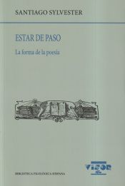 Portada de Estar de paso: La forma de la poesía