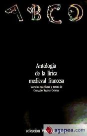 Portada de Antología de la lírica medieval francesa