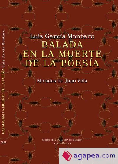 Balada en la muerte de la poesía: Miradas de Juan Vida