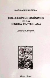 Portada de Colección de sinónimos de la lengua castellana