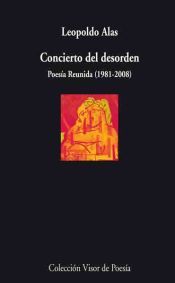 Portada de Concierto del desorden