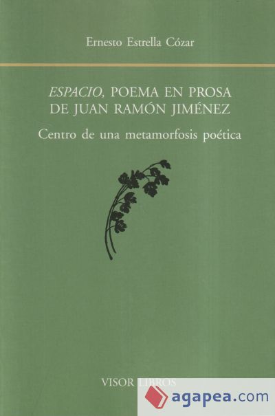 ESPACIO POEMA EN PROSA DE JUAN RAMON JIMENEZ