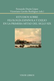 Portada de Estudios sobre filología española y exilio en la primera mitad del siglo XIX