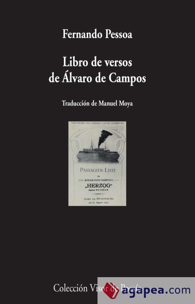 Libro de versos de Álvaro de Campos