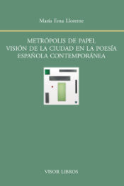 Portada de Metrópolis de papel. Visión de la ciudad en la poesía española contempoánea