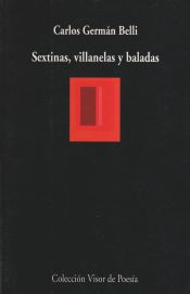 Portada de Sextinas, villanelas y baladas