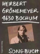 Portada de Songbuch Herbert Grönemeyer, 4630 Bochum