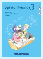 Portada de Sprachfreunde 3. Schuljahr. Sprachbuch mit Grammatiktafel. Ausgabe Süd