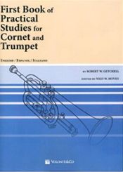 Portada de FIRST BOOK PRACTICASL STUDIES CORNET TRUMPET