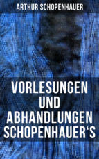 Portada de Vorlesungen und Abhandlungen Schopenhauer's (Ebook)