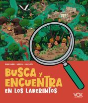 Portada de Busca y encuentra en los laberintos