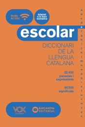 Portada de Diccionari Escolar de la Llengua Catalana VOX-BARCANOVA