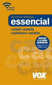 Portada de Diccionari essencial castellano-catalan/catala-castella