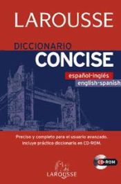 Portada de Diccionario Concise español-ingles / inglés-español