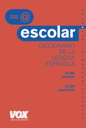 Portada de Diccionario Escolar de Lengua Española 4 ed