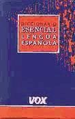 Portada de Diccionario Esencial de la Lengua Española