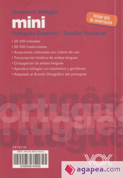 Diccionario Mini Português- Espanhol / Español-Portugués