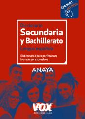 Portada de Diccionario de Secundaria y Bachillerato