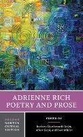 Portada de Adrienne Rich: Poetry and Prose